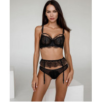 Легкий комплект без поролону з французького мережива