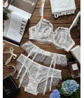 Lightweight set without foam from French lace